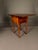 Mid 20th Century American Solid Birch Drop Leaf Side Table by Davis Cabinet Co., Two Drawer Nightstand For Sale - Image 17 of 18