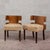 This pair of vintage armchairs embodies the art deco style of the 1930s, a golden age for modern antiques and european...