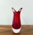 Vintage Murano Style Italian Glass Vase For Sale - Image 4 of 7