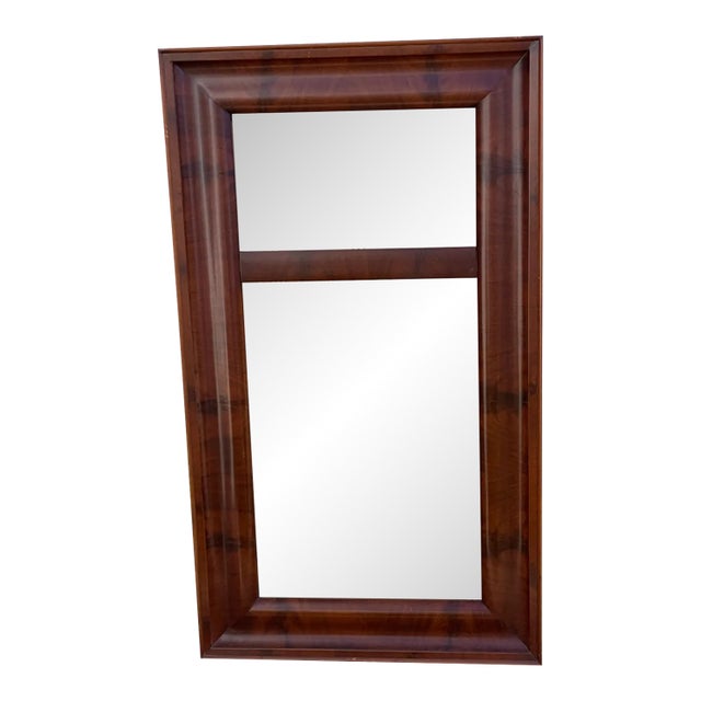 19th Century Mahogany Mirror For Sale