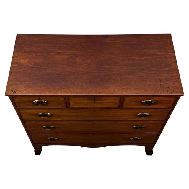 Antique Late Georgian Mahogany Chest of Drawers, 1790 For Sale - Image 6 of 12