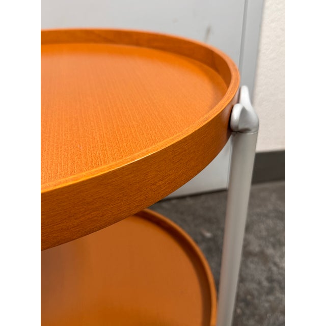 Ligne Roset Pascal Mourgue for Ligne Roset Pearwood Bar Trolley For Sale - Image 4 of 12