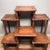 Brown Vintage Chinese Huali Rosewood "Staggered" Tabletop Display Stand (Curio Shelf) For Sale - Image 8 of 9