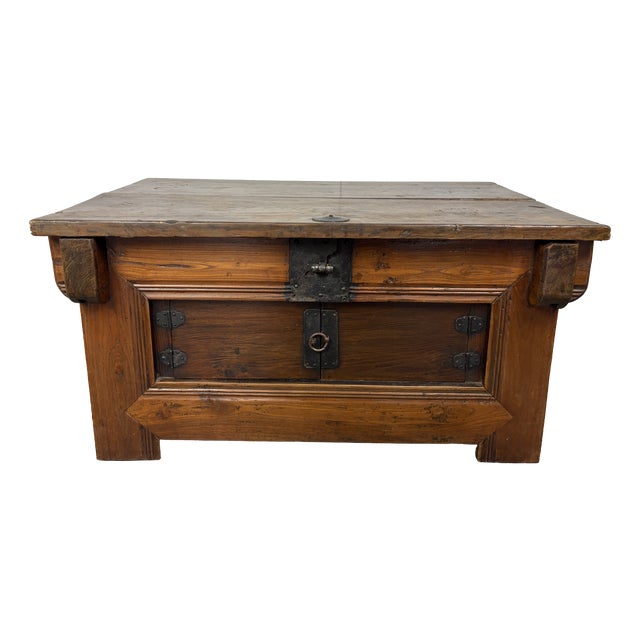 19th Century Korean Ssal-Duiji Rice Chest, 1890s For Sale