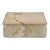Vintage Organic Modern Stone Box For Sale