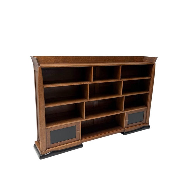 Art Deco Open Bookcase by Paul Bromberg for H. Pander, 1920s For Sale - Image 4 of 15