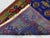 Cobalt Blue Turkmen-Style Mori Gul Wool Runner Rug, 2'8" X 9'3" For Sale - Image 13 of 15