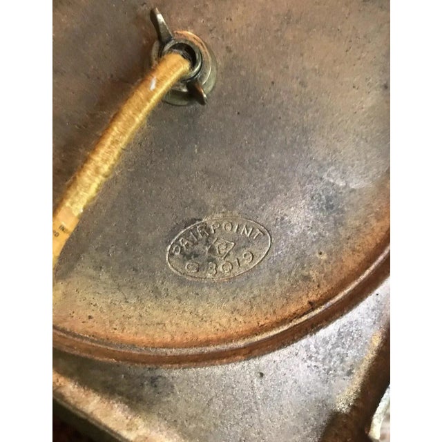 Vintage Pairpoint Floral Decorated Art Nouveau Deco Table Lamp For Sale - Image 9 of 12