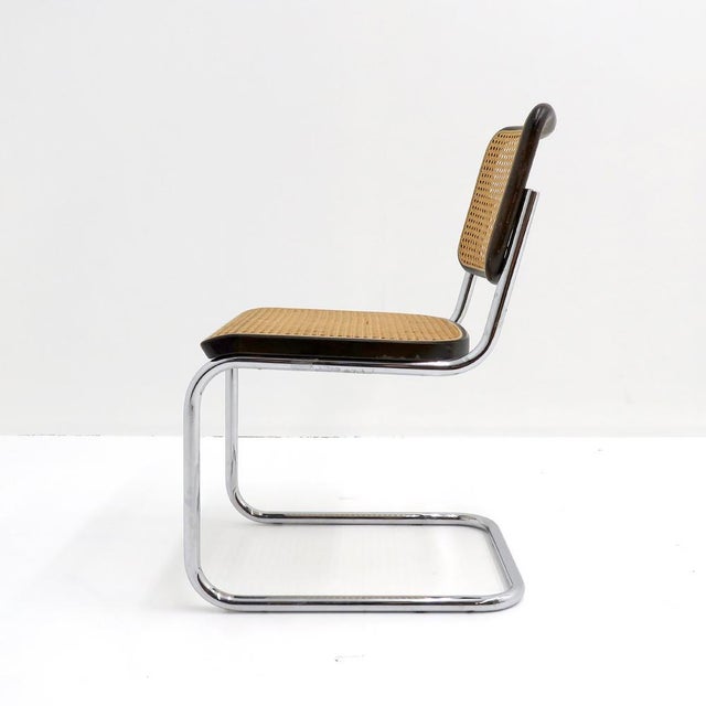 Thonet Marcel Breuer for Thonet, S32 Side Chairs, 1980 For Sale - Image 4 of 11
