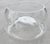 Glass Large Sculptural Clear Art Glass Centerpiece Bowl | Modernist Floating Bowl For Sale - Image 7 of 8