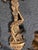 Mid 20th Century Mid 20th Century Italian Carved Wood Monkey & Palm Tree Sconces For Sale - Image 5 of 8