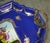 Stamped Cobalt Blue Porcelain and Gilt Metal Tray Table, 2000 For Sale - Image 11 of 18