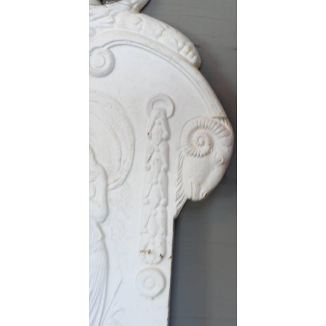 Late 19th Century Wrought Iron Fountain Plaque For Sale In Nashville - Image 6 of 10