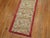 Vintage Ivory Floral Narrow Turkish - 2'2" x 10'8" For Sale - Image 4 of 9
