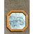 Vintage Octagonal Bamboo Wall Mirror For Sale - Image 10 of 17