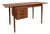 Teak Writing Desk with Drop Leaf Extension by Arne Vodder, Denmark, 1960s For Sale