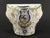 An impressive faience bough pot, designed to be hung on the wall Beautifully shaped with 9 holes and a bigger opening at...