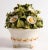 Figurative Vintage Mid Century Italian Majolica Ceramic Figural Pot of Daisy Flowers - Pair Available For Sale - Image 3 of 10