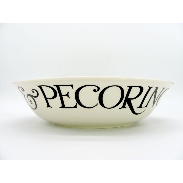 2010 13" Emma Bridgewater Black Toast & Marmalade Pasta Serving Dish Bowl For Sale - Image 4 of 7