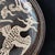 Chinese Ceramic Plate,Jizhou Ware Black Glaze Porcelain Plate Hand Carved Double Phoenix Pattern For Sale - Image 10 of 10