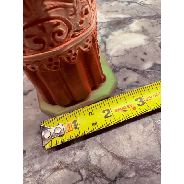 Vintage Mid 20th Century Religious Icon Italian Chalkware Figurine For Sale - Image 9 of 12