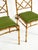 Metal Regency Metal Chairs in Faux Bamboo with Golden Surface, 1970s, Set of 2 For Sale - Image 7 of 18