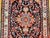 Vintage Persian Bakhtiari Tribal Runner, Hand-Knotted Wool, Floral Bouquets & Medallions, Navy & Ivory, 3x12 For Sale - Image 13 of 16