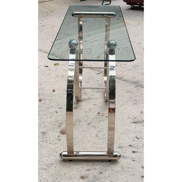 Post Modern Style Console Table For Sale - Image 10 of 11