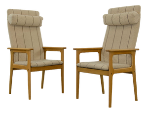 Set of Danish High-Back Chairs from Domus Danica