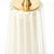 Modernist Hand-Blown Fluted Oyster Murano Glass & Brass Table Lamps For Sale - Image 16 of 16