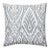 The House of Scalamandré Borneo Ikat Outdoor Pillow, Smoke For Sale