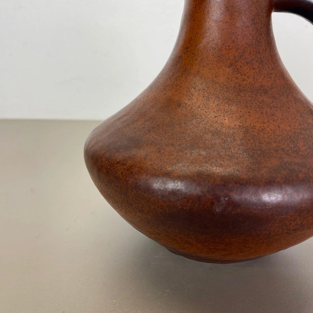 Vintage Fat Lava Pottery Vases by Heinz Siery for Carstens Tönnieshof, 1970s, Set of 2 For Sale - Image 6 of 18