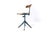 The "Model T60" studio or workshop chair is strongly reminiscent of the "Chaise d'Atelier" by the French architect,...
