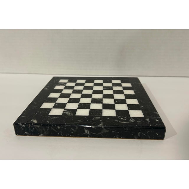 Vintage Italian Greco-Roman Chess Board Set Mini For Sale - Image 4 of 12