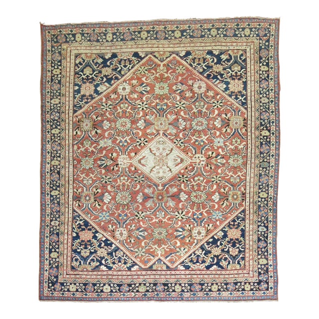 Antique Persian Mahal, 9'8'' X 12'3'' For Sale