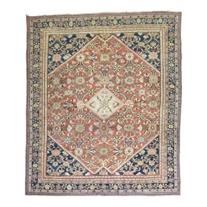 Antique Persian Mahal, 9'8'' X 12'3''
