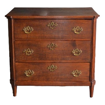 Antique Oak Chest of Drawers For Sale