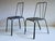 Vintage Garden Chairs from the Parc Et Jardin De Paris, 1950s, Set of 4 For Sale - Image 3 of 13