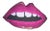 Custom Made Magenta "Embrasse Moi" Sculpted Lips Pillow For Sale