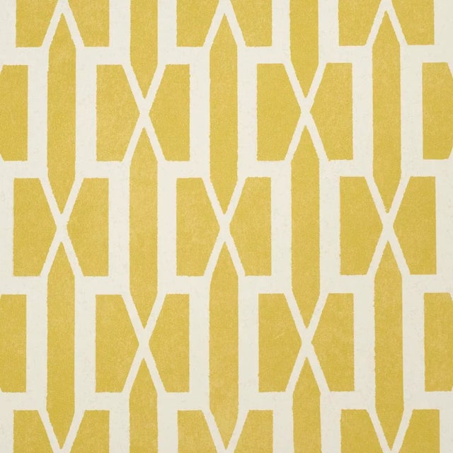 Contemporary SAMPLE - Schumacher x Veere Greeney Belvedere Wallpaper In Mimosa For Sale - Image 3 of 4