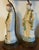 Antique Early 20th Century Chinese Pottery Figures of Musician Attendants With Flutes Mounted as Table Lamps - A Pair For Sale In New York - Image 6 of 9