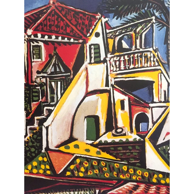 Pablo Picasso Offset Lithograph Print Poster " Paysage Mediterraneen " 1952 For Sale - Image 9 of 13
