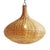Hand woven rattan basket clove shaped pendant lantern. Each lantern slightly unique in natural tones, inherent...