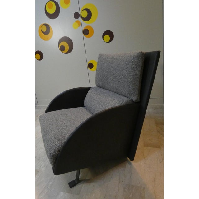 1980s Vintage Lounge Chair by Paolo Nava for Flexform, Italy, 1985 For Sale - Image 5 of 17