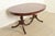 Baker Furniture Company Baker Furniture Style Regency Mahogany Double Pedestal Extension Dining Table, Newly Refinished For Sale - Image 4 of 14