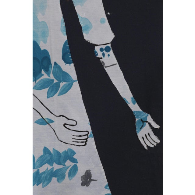 Early 21st Century Rug & Kilim’s Contemporary African Tapestry With Celestial Human Pictorial For Sale - Image 5 of 9