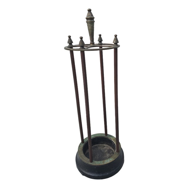 1940s Art Deco Umbrella Stand For Sale