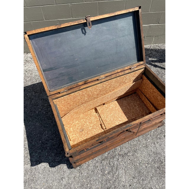 Late 1800’s Vanderman Stagecoach Strong Box For Sale - Image 9 of 13
