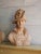 Hand Carved Female Bust in Linden Wood, 1800s For Sale - Image 3 of 8