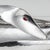 Metal Italian Silver Baguette Tray in the form of Swan by Finzi, 1970s For Sale - Image 7 of 16
